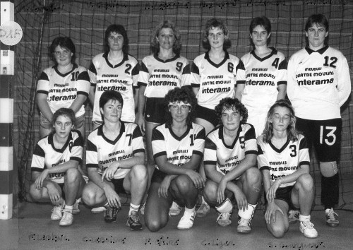 Equipe senior feminine saison 1989-90