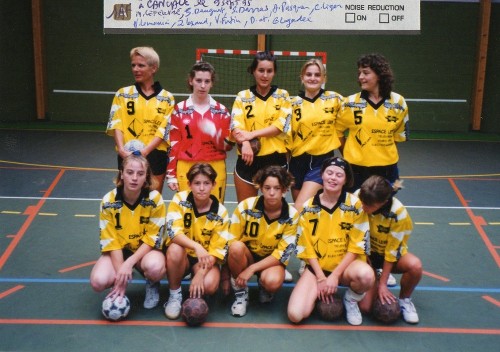 Equipe senior masculine saison 1995-96