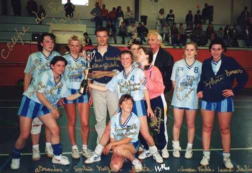 Equipe senior feminine saison 1996-97